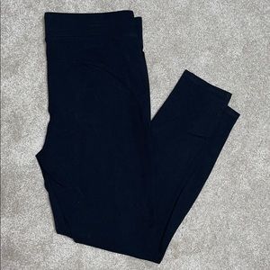 Ann Taylor Black Knit Pants / Leggings
